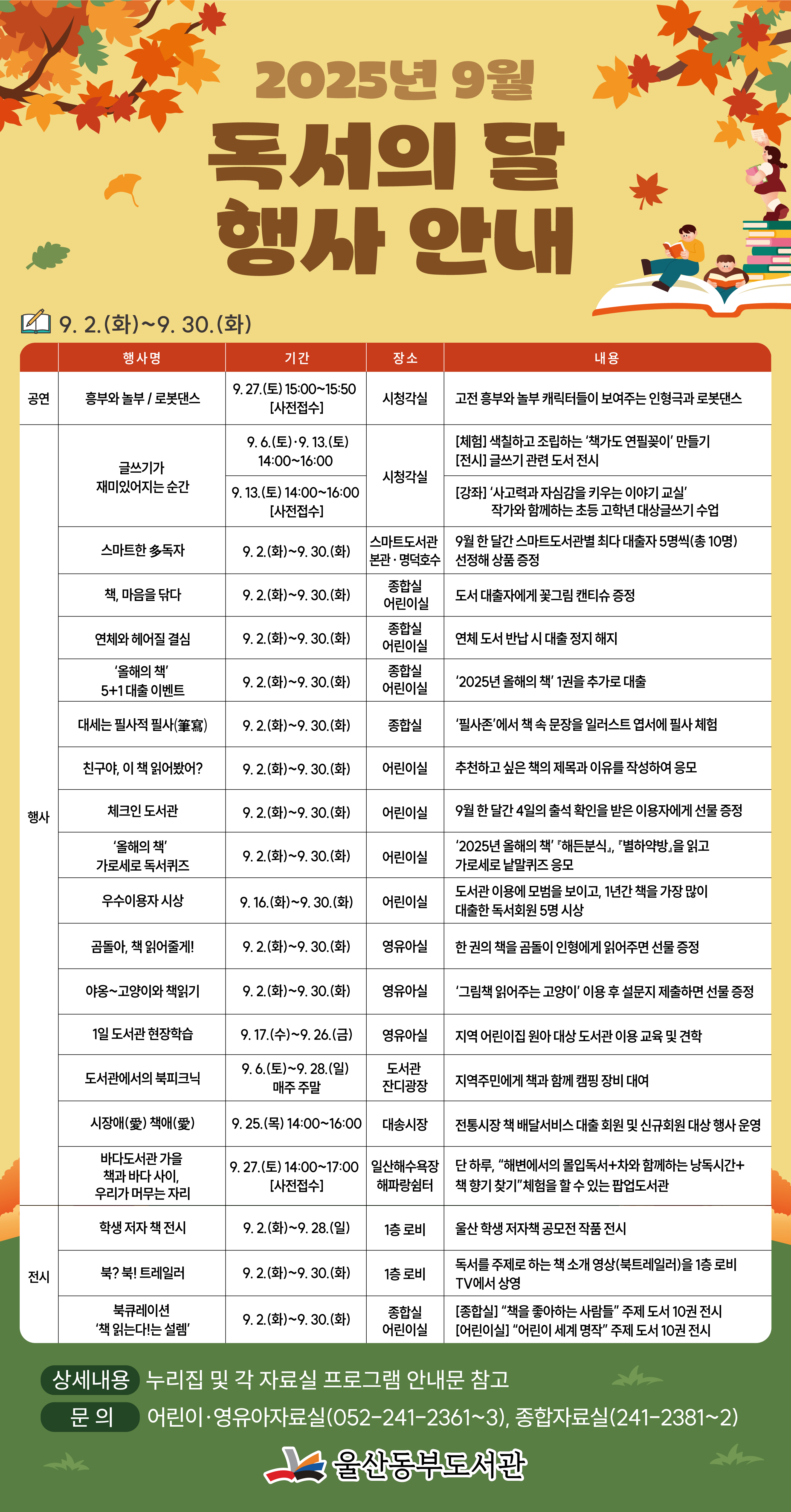 8.울산교육청 소속 도서관, 독서의 계절 맞아 풍성한 행사 마련(동부).jpg