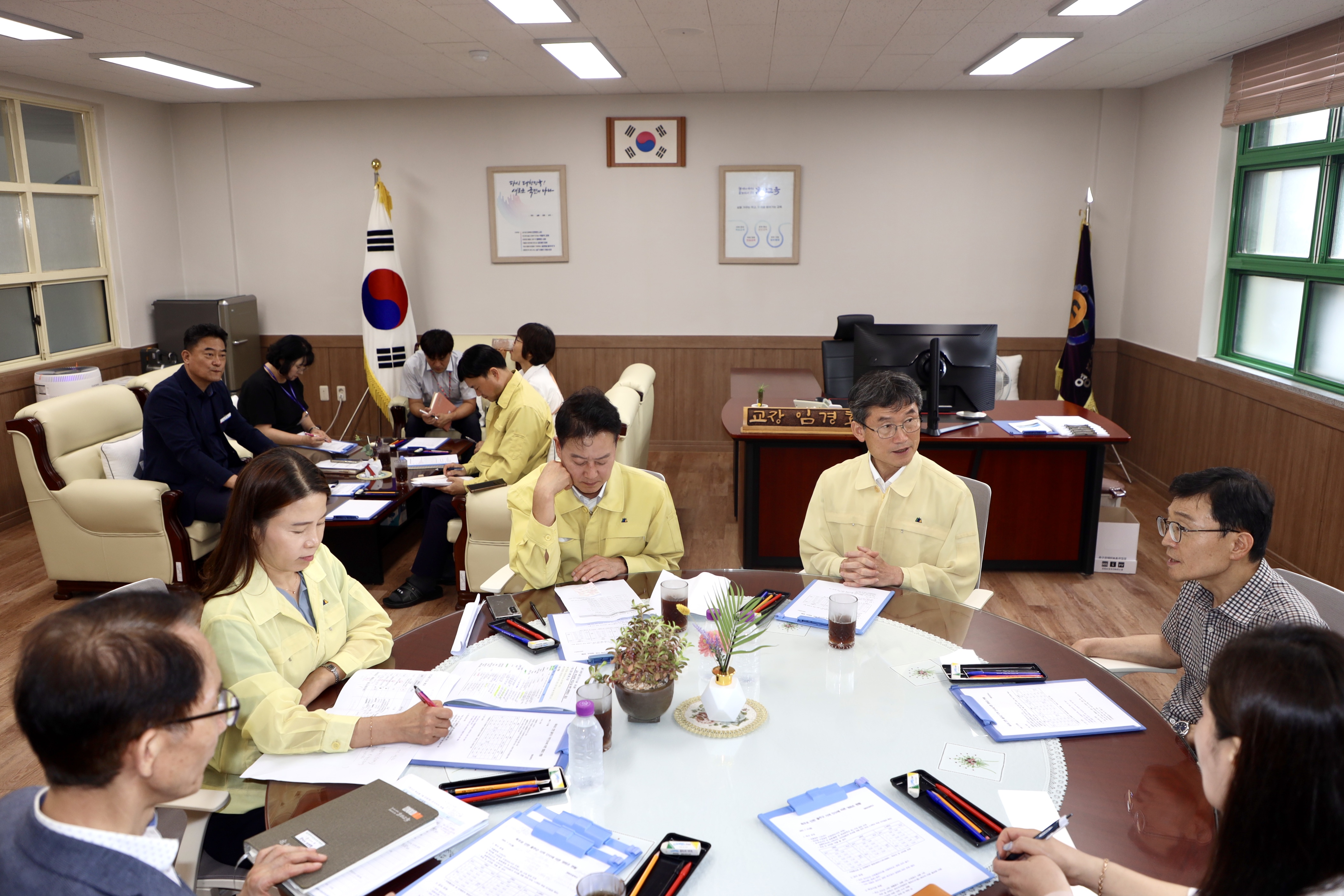 천창수 울산교육감, 단수 피해 학교 현장점검 (1).jpg