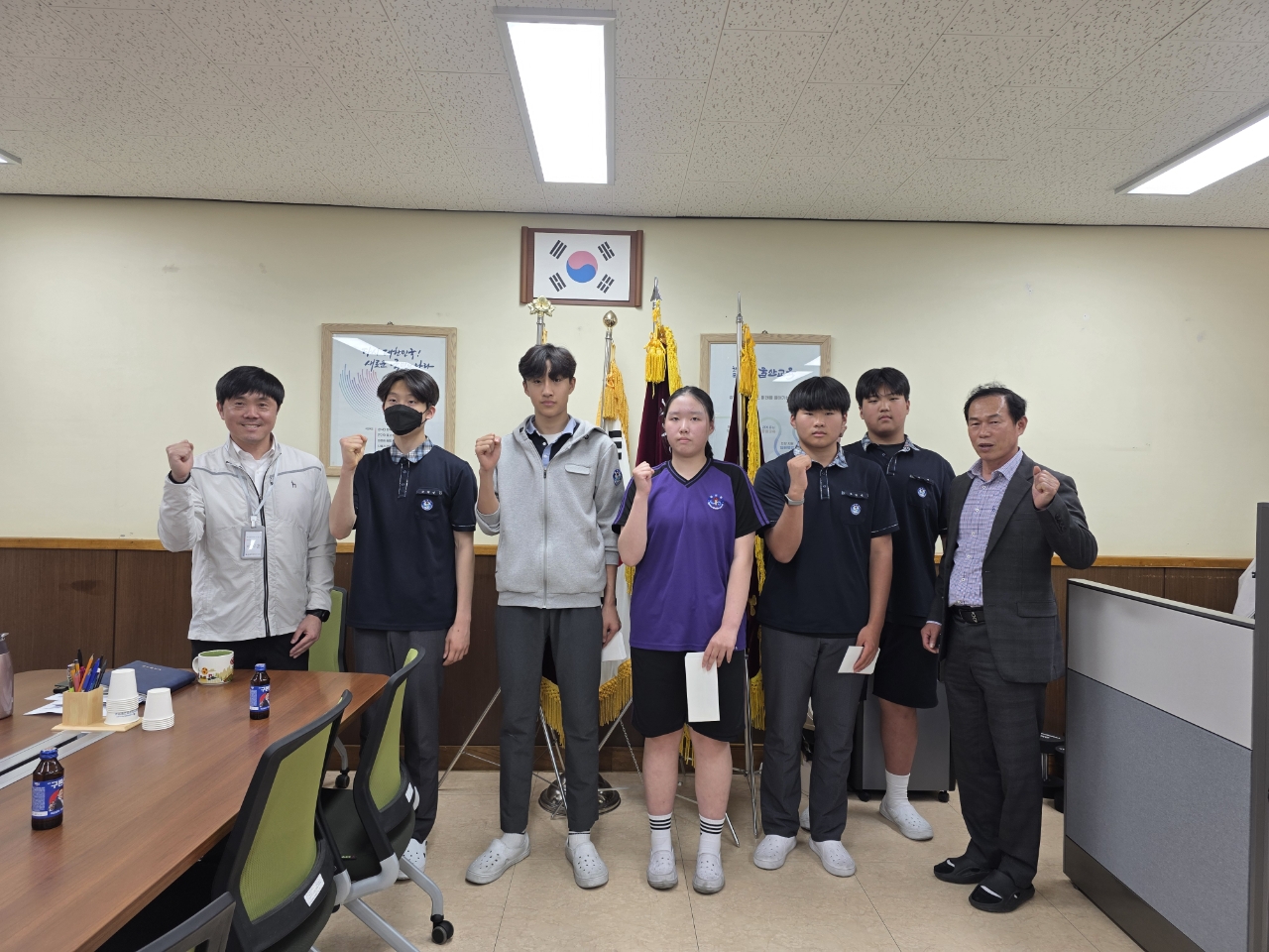 6. (강북)교육지원청, 전국소년체전 출전 선수 격려.jpeg