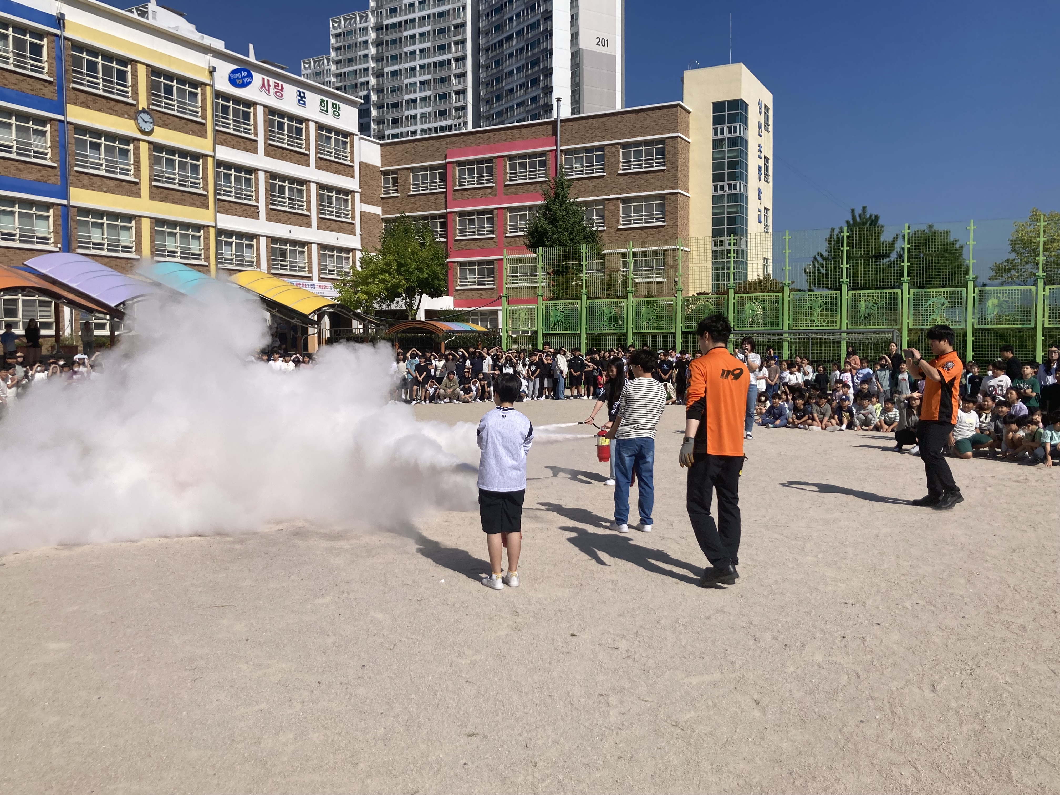 상안초, 전교생 참여 화재대피 훈련 (1).jpg