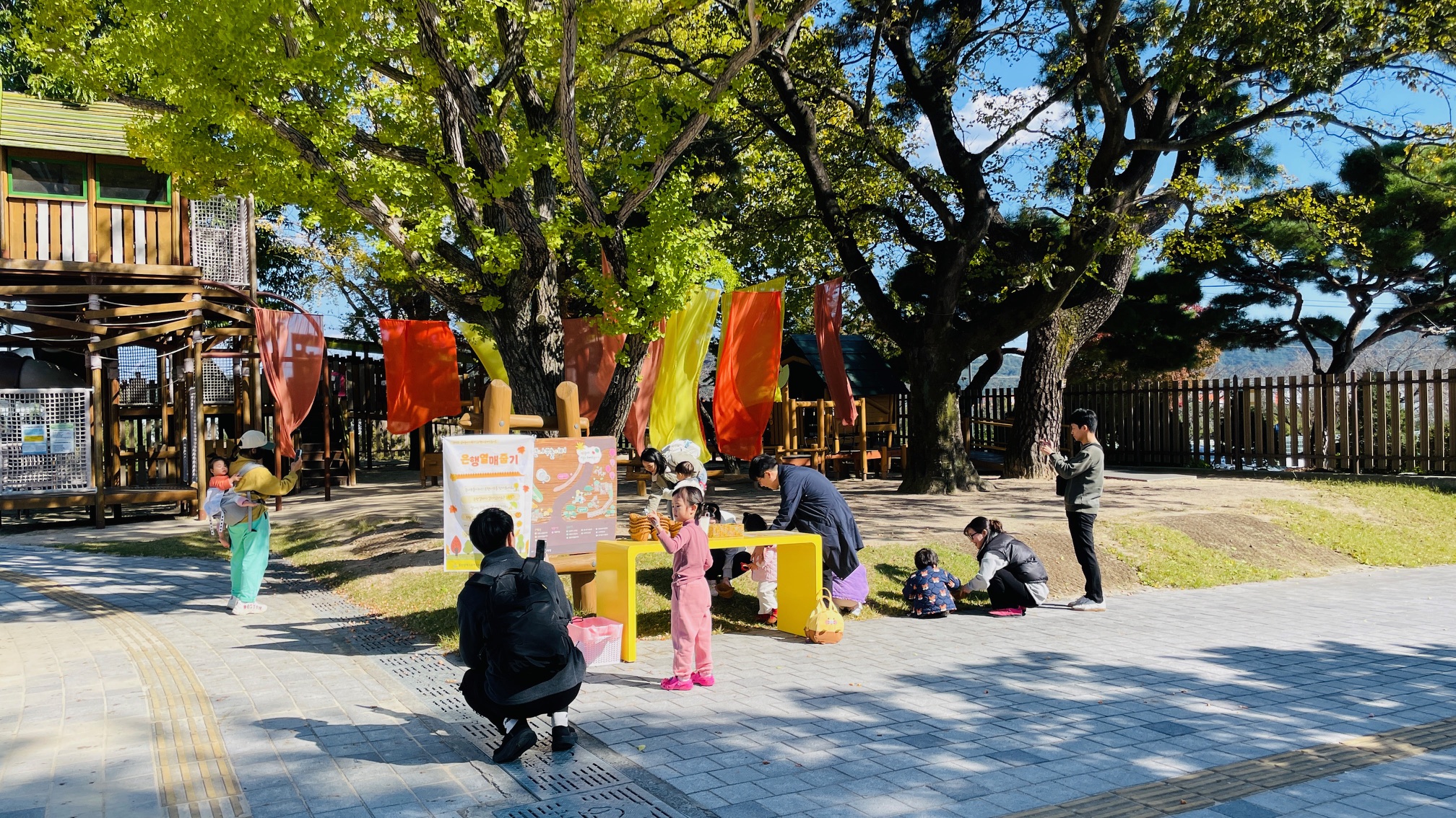 8. 울산유아교육진흥원 큰나무놀이터는 9일까지 실외 놀이터에서 '은행나무 마당 놀이'를 운영한다 (1).jpeg
