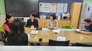 강북지원청, 이음단 초중학교 방문 첫 만남 현장 지원 (3).jpg